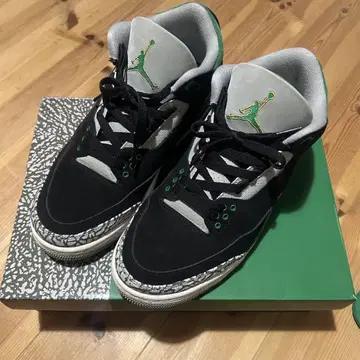 Jordan 3 스니커즈 파인 그린