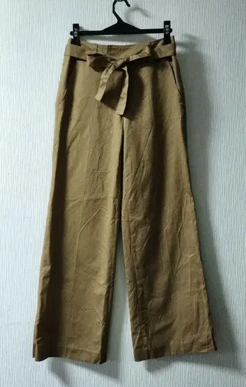 MACPHEE 면마 캐주얼 팬츠