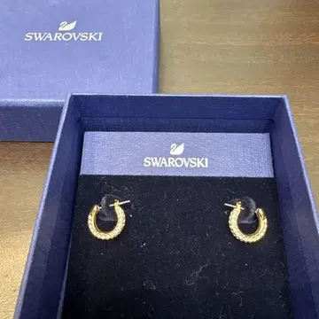 스와로브스키 후프 귀걸이