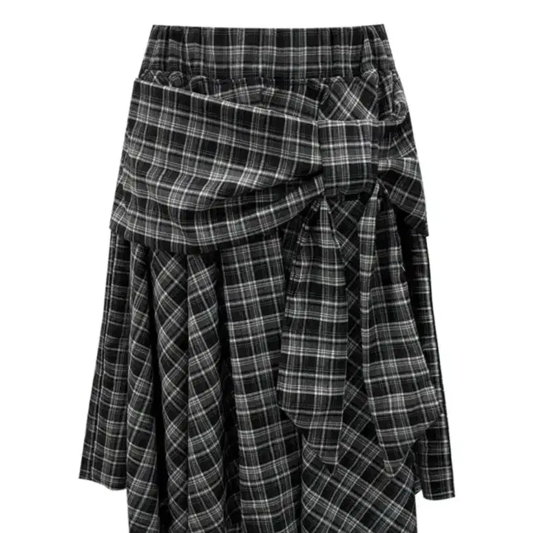 ★ MISEKI SEOUL★ Unbalanced layers midi skirt CHARCOAL MSK Miseki seoul】Unbalanced layered skirt | OUR BRAND,Miseki