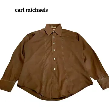 구제 의류 carl michaels 긴팔 셔츠 스티치 빈티지 70s