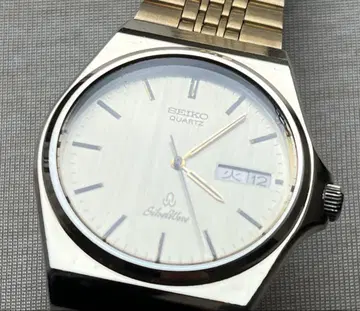 SEIKO 실버 웨이브 5933-7030 작동 고품질