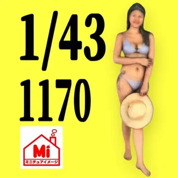 1/43 1170 피규어 완성품 1/64보다 큼 미니카에, 디오라마에