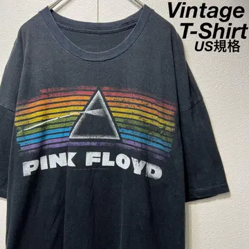 [ US 규격 ] 레어 PINK FLOYD 프린트 티셔츠 블랙 XL