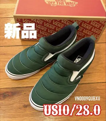 새상품! VANS SLIP-ON MID 그린 US10/28.0