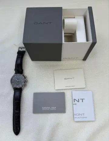 GANT 크로노그래프 가죽