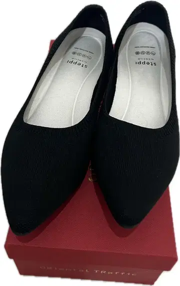 사이즈 8 steppi 스테피 세탁 가능한 펌프스 블랙 26cm