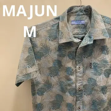 MAJUN 마준 카리유시 의류 하와이안 셔츠 M