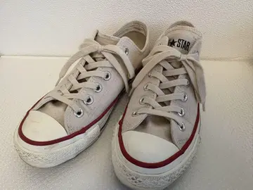 CONVERSE ALL STAR 내추럴 화이트 스니커즈 일본제