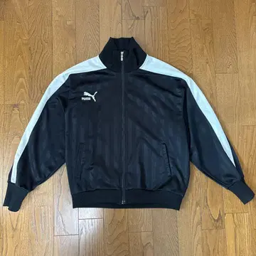 80s 푸마 트랙 재킷 히트유니온사 블랙