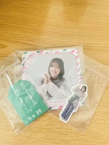 사쿠라자카 카페 마츠다 리나 코스터 부적 스티커