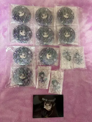 헌터x헌터 시즈크 캔뱃지 아크릴 참 카드 묶음 판매