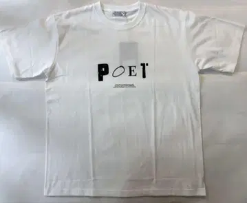 미사용 새상품 POET MEETS DUBWISE / Logo Tee