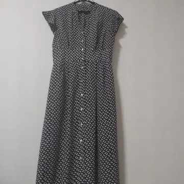 IENA 페더 프린트 원피스