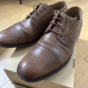 Clarks 15103 스트레이트 팁 비즈니스 슈즈 25.5cm
