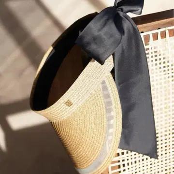 CA4LA x Acka satin ribbon sun visor 2025