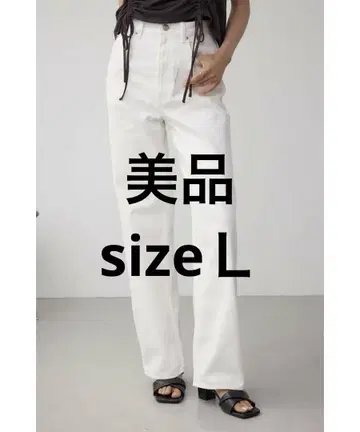 AZUL DENIM 하이웨스트 와이드 데님