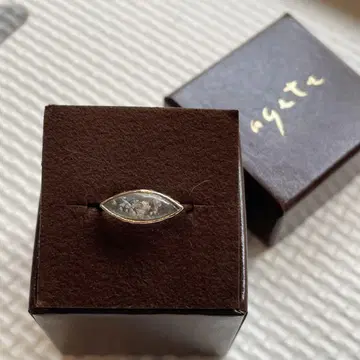 agete 아가트 K10 골드 링 로만 유리 5호