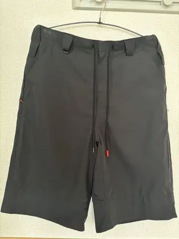 TAIGALIONA 드로 코드 하프 팬츠 블랙 XL
