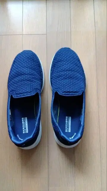 Skechers 네이비 슬립온 슈즈 퀵핏 24cm
