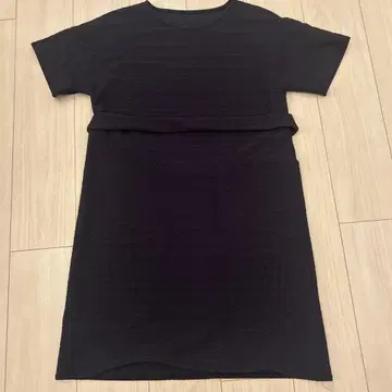 네이비 반팔 티셔츠 원피스