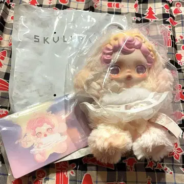 SKULLPANDA L'impressionnisme 봉제 인형 펜던트