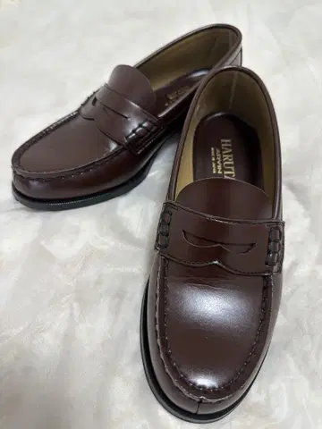 HARUTA 로퍼 다크 브라운 24.5cm