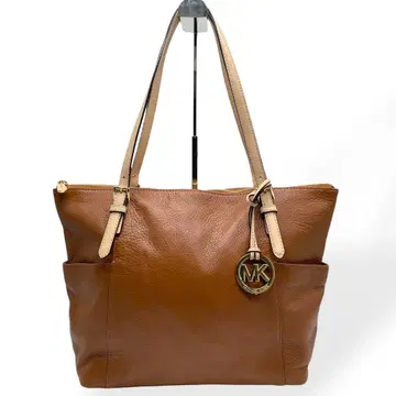 미사용 MICHAEL KORS 토트백 브라운 숄더 가죽 A4 가능