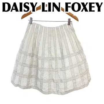 [미품] DAISYLIN FOXEY 무릎 기장 볼륨 튤 스커트 40