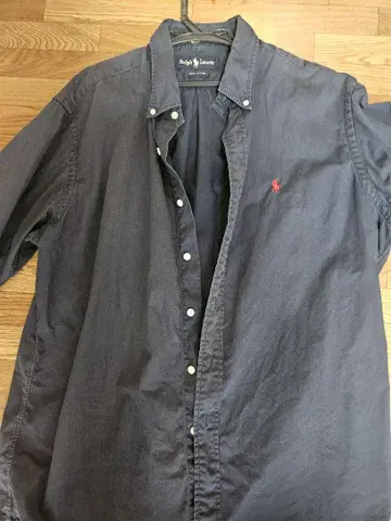 Ralph Lauren 네이비 버튼다운 셔츠