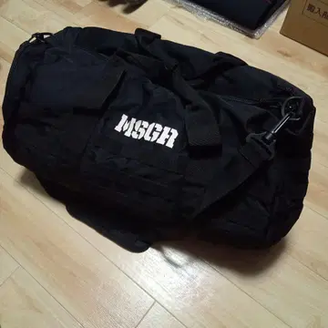 MSGR 블랙 보스턴 백