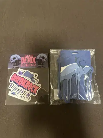 one ok rock 2025 DETOXJAPAN 러기지 택 스티커