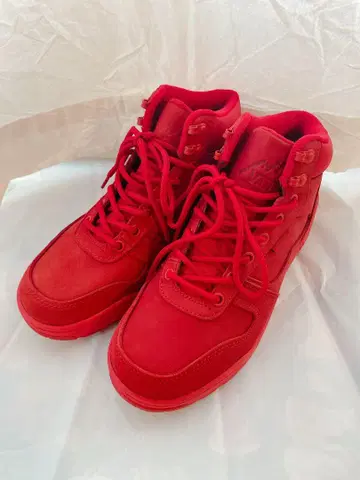 남성 신발 VANS 26.5cm 빨간색