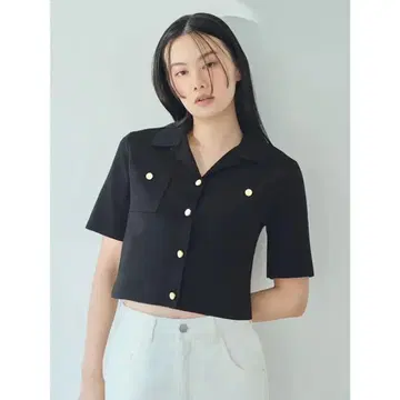 FRAY I.D (프레이 아이디) 오픈 카라 밀라노 리브 니트 자켓