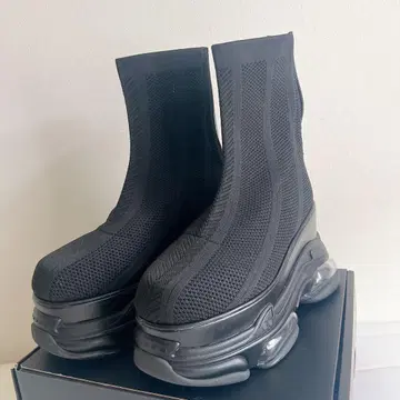 MURUA 에어 플랫폼 삭스 부츠 23.5cm