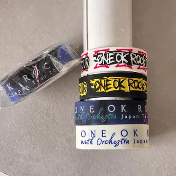 ONEOKROCK 공식 라이브 굿즈 러버 밴드 모음