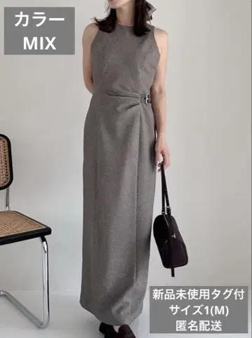 SNIDEL 아메슬리 컷 아웃 원피스