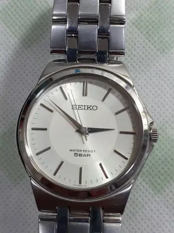 SEIKO 손목시계 스테인리스 스틸 5 BAR