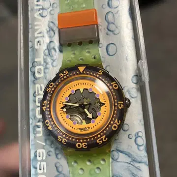 swatch scuba 200 1991년 빈티지 스위스산