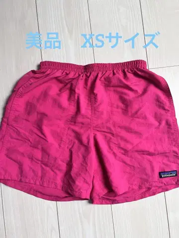 patagonia 배기 팬츠 새상품급 핑크 숏팬츠 XS