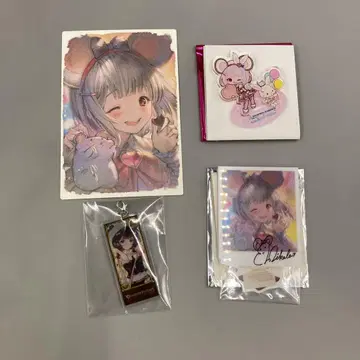 그랑블루 판타지 산리오 비카라 아크릴 스탠드 세트