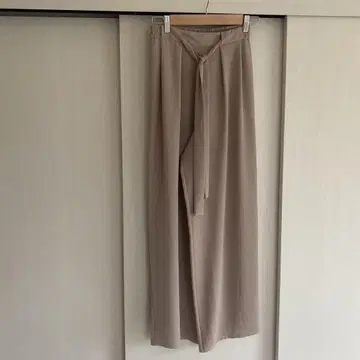 ZARA M 사이즈 팬츠 허리밴딩 타입 베이지