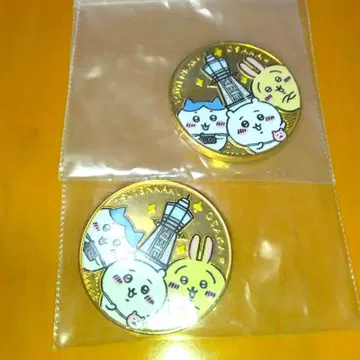 치이카와 오사카 츠텐카쿠 한정품 메달 2개