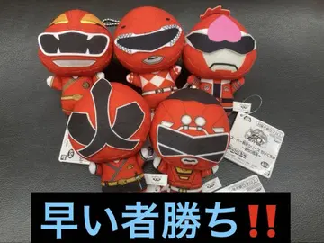 슈퍼전대 히어로 레드 SD 인형 50주년 기념 5개 세트