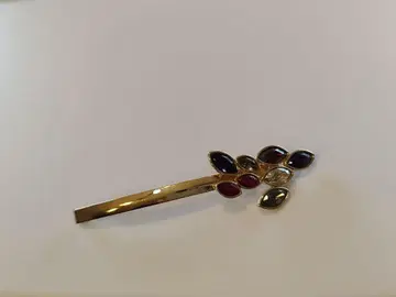 SWAROVSKI GOLD 헤어핀 멀티컬러