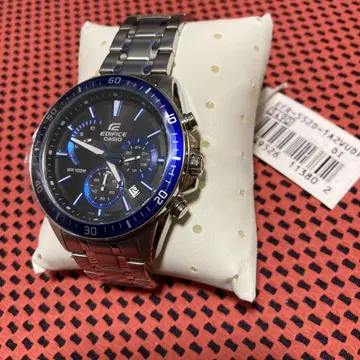 EDIFICE CASIO 쿼츠 손목시계 WR 100M