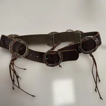 여성용 두꺼운 가죽 벨트