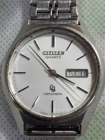CITIZEN CRYSTRON 쿼츠 손목시계