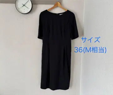 자유구 블랙 원피스