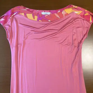 EMILIO PUCCI 슬리브리스 원피스 40 핑크